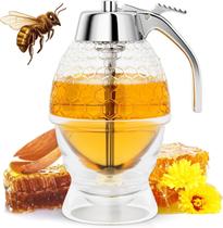 Dispenser de Mel MOYAC 240 ml de Vidro, Pote de Mel Sem Gotejamento Dispenser de Mel MOYAC 240 ml de Vidro, Pote de Mel Sem Gotejamento