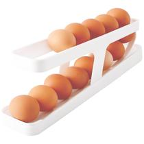 Dispenser de ovos rolagem automática 35 cm x 10 cm x 8 cm