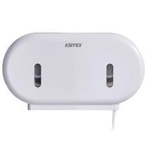 Dispenser de Papel Higiênico KSITEX para Dois Rolos Jumbo 9" Dispenser de Papel Higiênico KSITEX para Dois Rolos Jumbo 9"