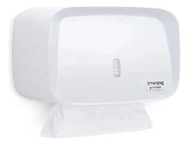 Dispenser De Papel Toalha Interfolha Compacto Invoq Branco Dispenser De Papel Toalha Interfolha Compacto Invoq Branco