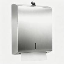 Dispenser de Papel Toalha TOBEFORT em Aço Inoxidável com Trava Dispenser de Papel Toalha TOBEFORT em Aço Inoxidável com Trava