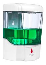Dispenser De Parede Automatico C/ Sensor Para Sabonete Liquido Alcool Gel Detergente Fino Acabamento - Embralumi