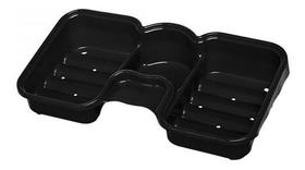 Dispenser de Pia Detergente/Esponja/Sabão Preto 23x12Cm 0688 Jaguar Dispenser de Pia Detergente/Esponja/Sabão Preto 23x12Cm 0688 Jaguar