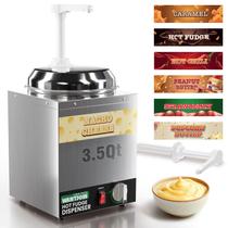 Dispenser de Queijo Nacho WantJoin 3,5Qt Aço Inoxidável Dispenser de Queijo Nacho WantJoin 3,5Qt Aço Inoxidável