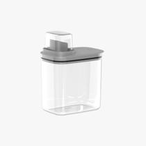 Dispenser De Sabão 1,5 Litros Flow Chumbo Ou Dispenser De Sabão 1,5 Litros Flow Chumbo Ou