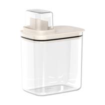 Dispenser de Sabão ou Amaciante para Lavanderia Flow 1,5L Bege