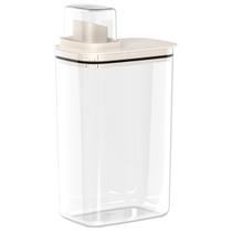 Dispenser de Sabão ou Amaciante para Lavanderia Flow 2,3L Bege Dispenser de Sabão ou Amaciante para Lavanderia Flow 2,3L Bege
