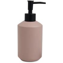 Dispenser De Sabonete Líquido Nude Banheiro 18X8Cm Cimento