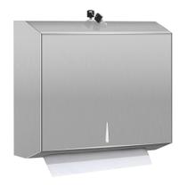 Dispenser de Toalhas de Papel TOBEFORT em Aço Inoxidável com Fechadura Dispenser de Toalhas de Papel TOBEFORT em Aço Inoxidável com Fechadura