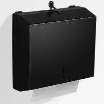 Dispenser de Toalhas de Papel TOBEFORT em Aço Inoxidável com Trava Dispenser de Toalhas de Papel TOBEFORT em Aço Inoxidável com Trava