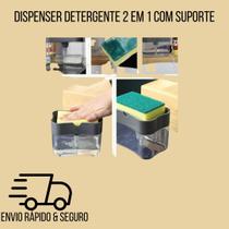 Dispenser Detergente 2 em 1 com Suporte