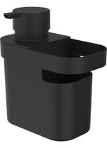 Dispenser Detergente E Organizador Trium 650ml Preto - Ou