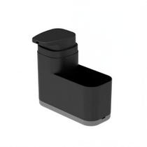 Dispenser Detergente Ou Liv 550ml Com Bandeja Coletora - Preto Dispenser Detergente Ou Liv 550ml Com Bandeja Coletora - Preto