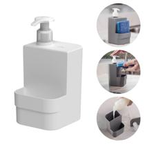 Dispenser Detergente Porta Esponja Pump Dosador 500Ml Trium