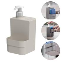 Dispenser Detergente Porta Esponja Pump Dosador 500Ml Trium