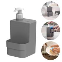 Dispenser Detergente Porta Esponja Pump Dosador 500Ml Trium