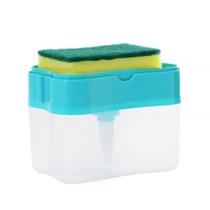 Dispenser Detergente Porta Sabão Liquido Suporte Esponja 2x1