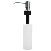 Dispenser dosador de detergente inox escovado 350 ml