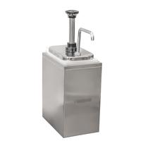 Dispenser Dosador De Molho Ou Condimento Em Aço Inox 3Litros Dispenser Dosador De Molho Ou Condimento Em Aço Inox 3Litros