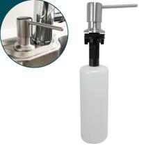 Dispenser Dosador Detergente Inox Escovado Embutir 320ml Porta Sabonente Liquido Escovado Cozinha Porta Detergente Reto Para Cozinha Dispenser Dosador Detergente Inox Escovado Embutir 320ml Porta Sabonente Liquido Escovado Cozinha Porta Detergente Reto Para Cozinha