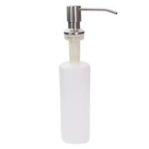 Dispenser Dosador Detergente Sabonete Embutir Aco Inox 300ml Dispenser Dosador Detergente Sabonete Embutir Aco Inox 300ml