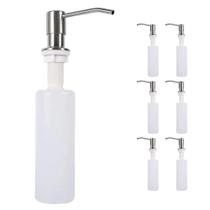 Dispenser Dosador Kit 6 Unidades Sabonete Liquido Embutir Sabao Detergente Cozinha Pia Banheiro Lavabo
