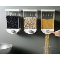 Dispenser Dosador Para Grãos E Cereais De Parede Sem Furos 1 Litro - NH