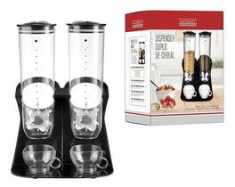 Dispenser Duplo De Cereais Grãos Secos Porta Mantimentos 3l