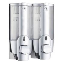 Dispenser Duplo Shampoo Alcool Gel Sabonete Liquido Hotel Shopping