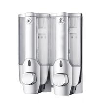 Dispenser Duplo Shampoo Sabonete Alcool Gel Hotel Casa