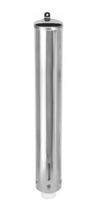 Dispenser Em Aço Inox Para Copo De Café
