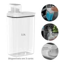 Dispenser Flow Hermético com medidor para Lavandeira OU 2,3L Dispenser Flow Hermético com medidor para Lavandeira OU 2,3L