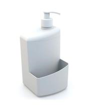 Dispenser Full Porta Detergente e Bucha Branco - KOPECK