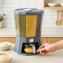 Dispenser giratorios de alimentos e cereais 4 divisorias snh Dispenser giratorios de alimentos e cereais 4 divisorias snh