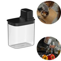 Dispenser Hermético Organizador Cozinha 1,5L Drop OU - Preto Dispenser Hermético Organizador Cozinha 1,5L Drop OU - Preto