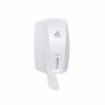 Dispenser Higiênico Interfolhado Cai Cai Branco Invoq Premisse com Logo Braslimpo