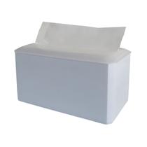 Dispenser Interfolha Balcão Branco com Tampa Cristal Trilha