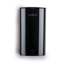 Dispenser mini p/ sabonete liquido / alcool gel 500ml (c/reserv.val. XPRO) PRETO - Nobre