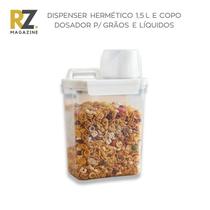 Dispenser Multiuso 1500 mL Helsim Lavanderia e Cozinha - Tampa Branca Dispenser Multiuso 1500 mL Helsim Lavanderia e Cozinha - Tampa Branca