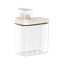 Dispenser Multiuso 1,5L Sabão em Pó Limpeza Dosador Flow