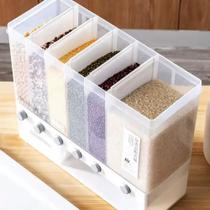 Dispenser Organizador P/ Cereais Grãos C/ Dosador 6 Divisões Dispenser Organizador P/ Cereais Grãos C/ Dosador 6 Divisões