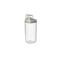 Dispenser Ou Quadrado 1L para percarbonato, amaciante, lava roupas líquido ou sabão em pó Linha Flow Dispenser Ou Quadrado 1L para percarbonato, amaciante, lava roupas líquido ou sabão em pó Linha Flow