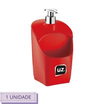 Dispenser P detergente Vermelho Com válvula Metalizada UZ