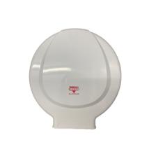 Dispenser p/ Papel Higiênico Rolão p/parede Plestin - Branco e Preto