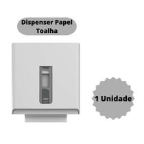 Dispenser p/ Papel Toalha Interfolhas Branco Street Nobre