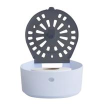 Dispenser papel hig rolao 300/500m (cinza/branco) New Classic NOBRE new classic Dispenser papel hig rolao 300/500m (cinza/branco) New Classic NOBRE new classic