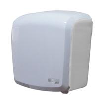 Dispenser Papel Higienico Rolão Branco c/ Cristal Elisa Plus