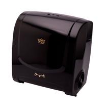 Dispenser Papel Toalha Rolo Auto Corte 25cm Preto - Plestin Dispenser Papel Toalha Rolo Auto Corte 25cm Preto - Plestin