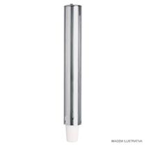 Dispenser para Copo Descartável Água em Aço Inox Globo Dispenser para Copo Descartável Água em Aço Inox Globo