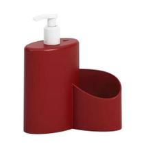 Dispenser para detergente abraço basic 600ml vermelho bold - coza